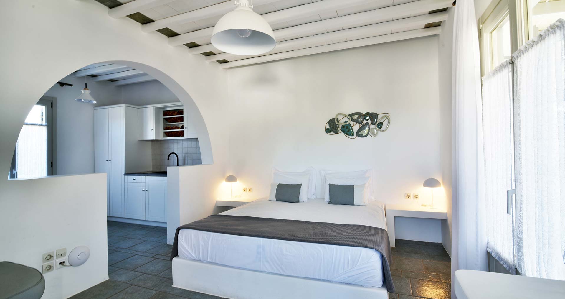 Standard studio at Myrto bungalows in Sifnos